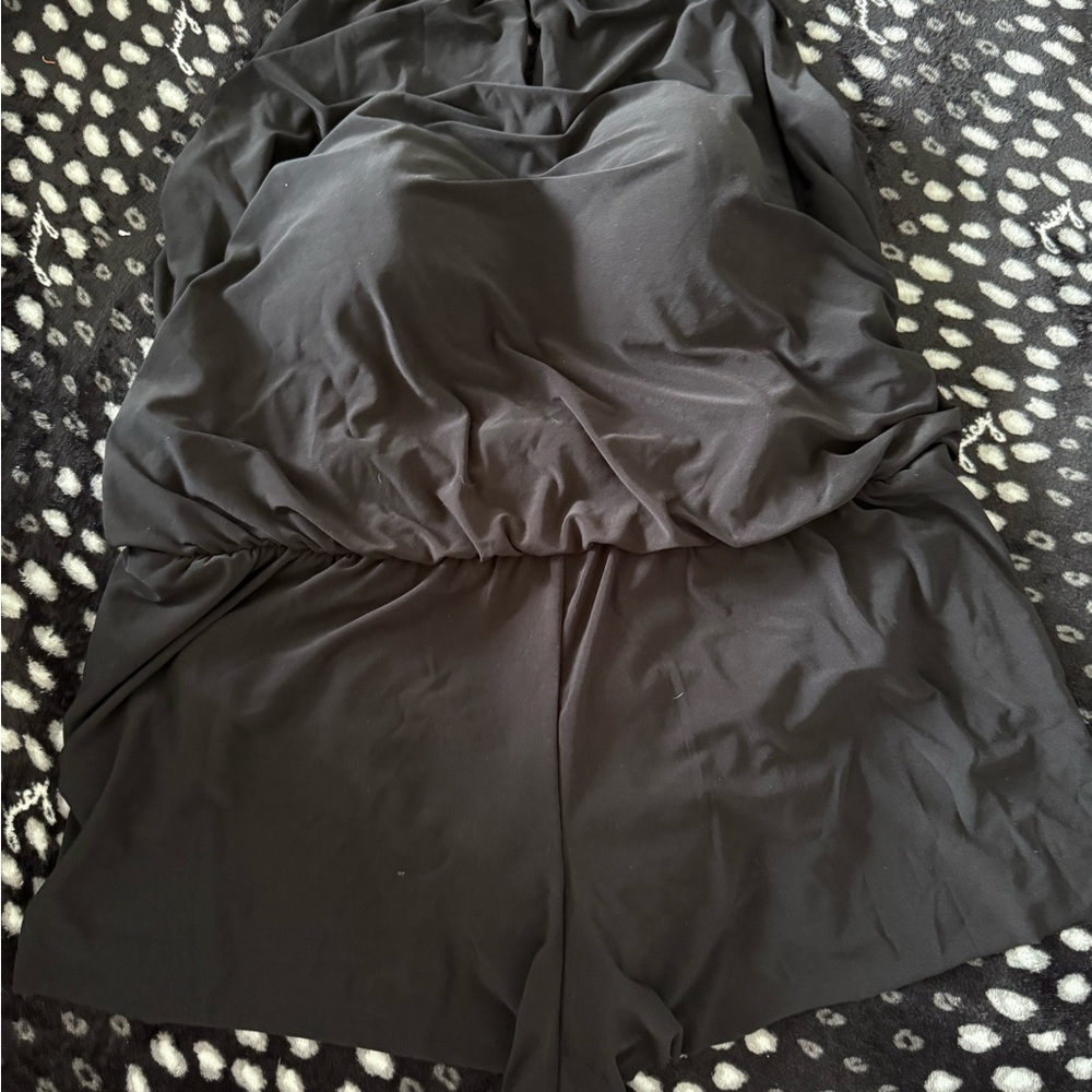 Black Romper swim